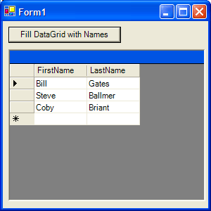 MSDE Win. Form App. Start
